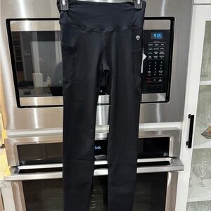 Colosseum Womens Black Leggings Yoga Pants Black Size XS